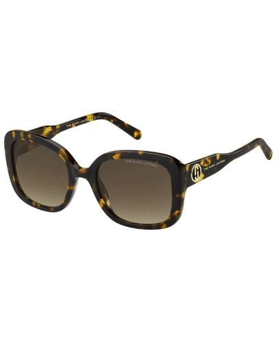 Marc Jacobs Oversize quadratische sonnenbrille - Braun