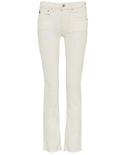 AG Jeans Boot-Cut Jeans - White