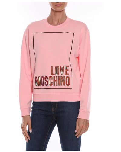 Love Moschino Sweatshirts - Pink