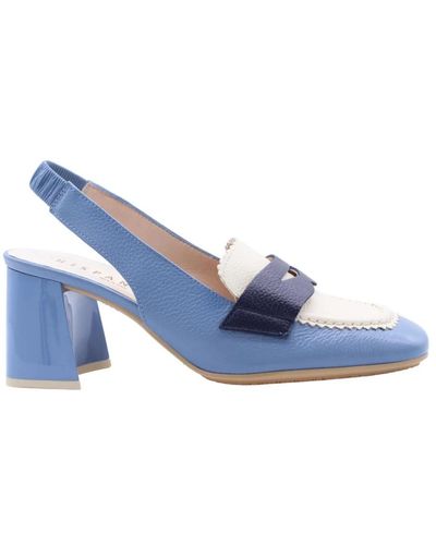 Hispanitas Arminon slingback scarpe - Blu