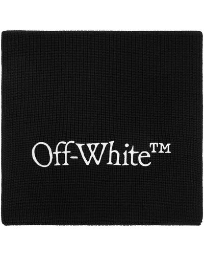 Off-White c/o Virgil Abloh Schal mit logo - Schwarz