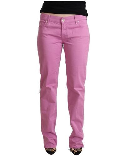 Jacob Cohen Straight Jeans - Pink
