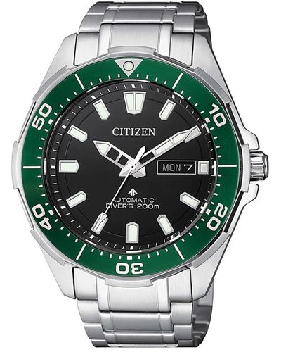Citizen Ny0071-81e - divers automatic 200 mt super titanio - Verde