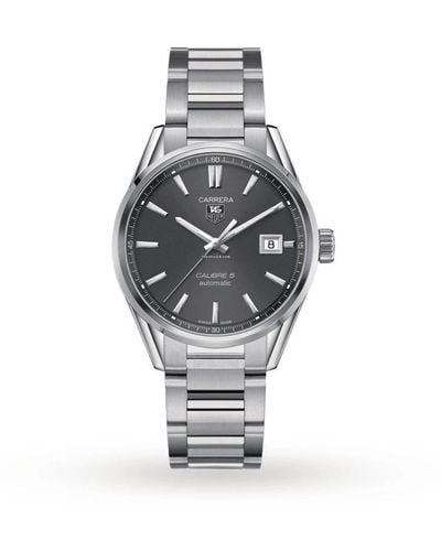 Tag Heuer Uomo - war211c.ba0782 - carrera calibre 5 - Grigio