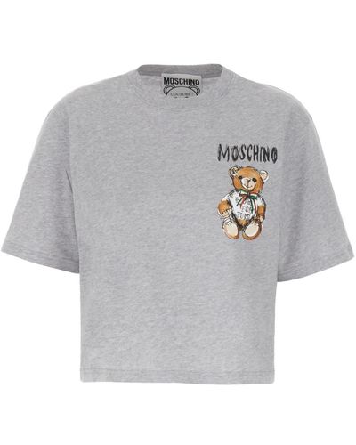 Moschino Tops > t-shirts - Gris