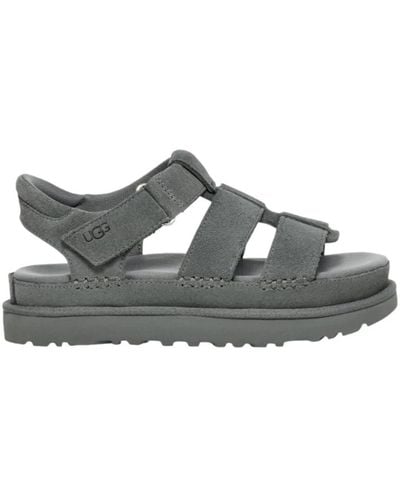 UGG Flat Sandals - Grey