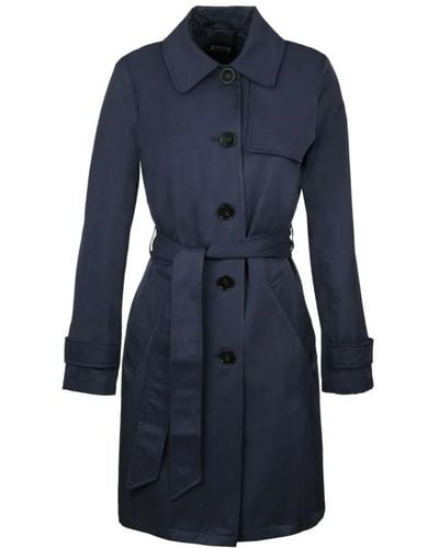 Emme Di Marella Coats > single-breasted coats - Bleu