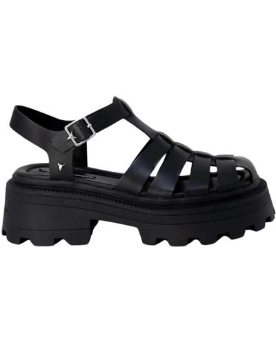 Windsor Smith Shoes > sandals > flat sandals - Noir