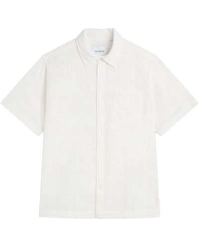 Les Deux Short sleeve shirts - Weiß