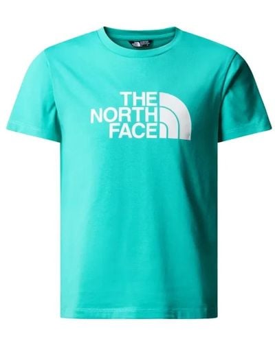 The North Face Kurzarm easy junior t-shirt - Blau