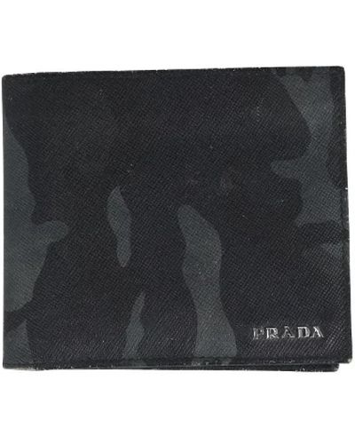 Prada Pre-owned > Pre-owned Accessories > Pre-owned Wallets - Zwart