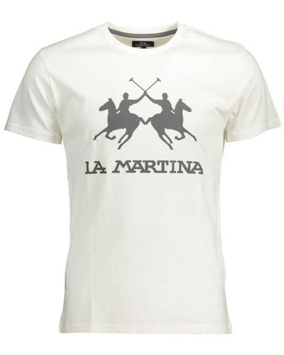 La Martina T-shirts - Weiß