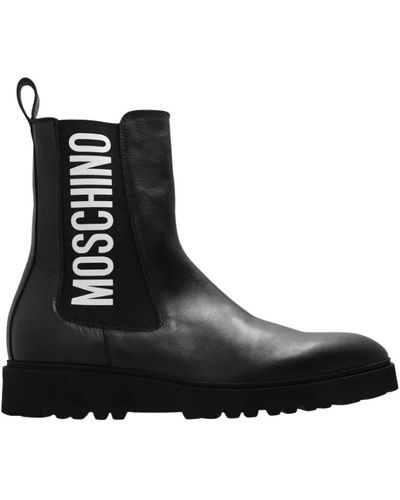 Moschino Chelsea boots - Noir