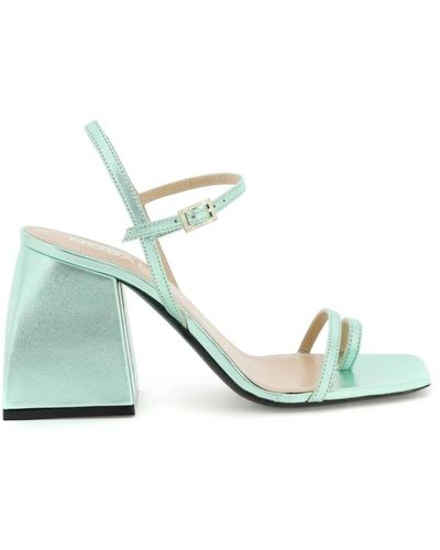 NODALETO Shoes > sandals > high heel sandals - Bleu