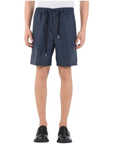 Mauro Grifoni Shorts > casual shorts - Bleu