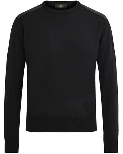 Belstaff Round-Neck Knitwear - Black