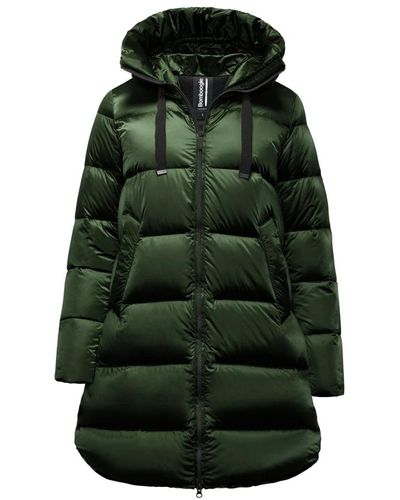 Bomboogie Chaqueta de plumón de nylon brillante - colección geneva - Verde