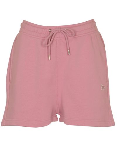 Maison Kitsuné Short shorts - Pink