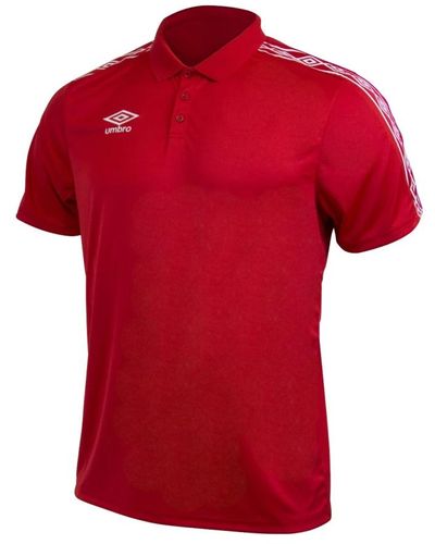 Umbro Polo camicie - Rosso