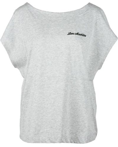 Love Moschino T-shirts - Gris