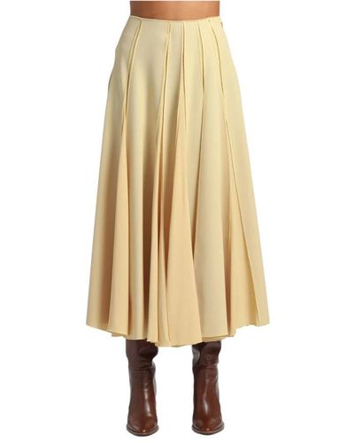 Erika Cavallini Semi Couture Skirts > midi skirts - Neutre