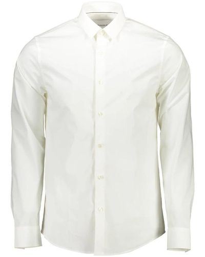 Calvin Klein Formal Shirts - White