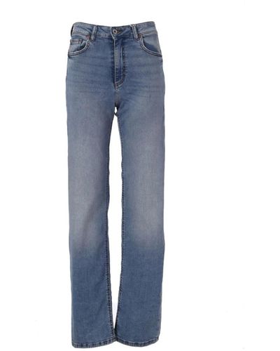 Fracomina Jeans bella corte regular - Azul