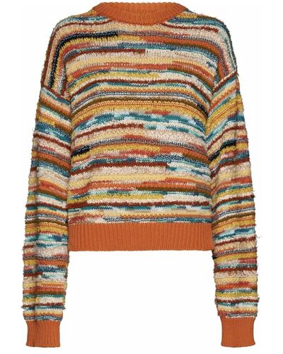 Alanui Chevron multicolour pullover - Mehrfarbig