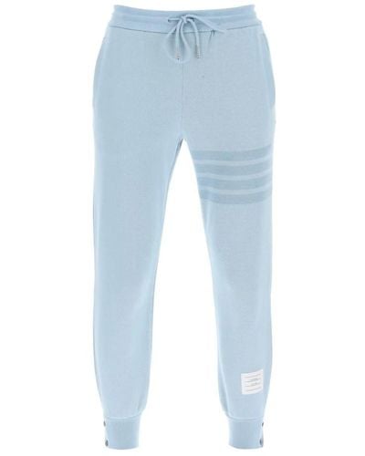 Thom Browne Trousers > sweatpants - Bleu