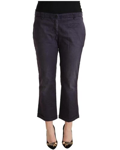 Jucca Cropped Trousers - Blue