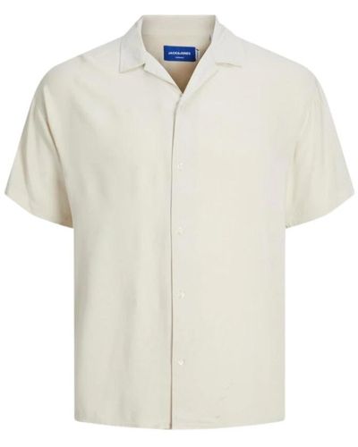 Jack & Jones Short Sleeve Shirts - White