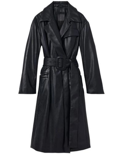 Proenza Schouler Belted Coats - Black