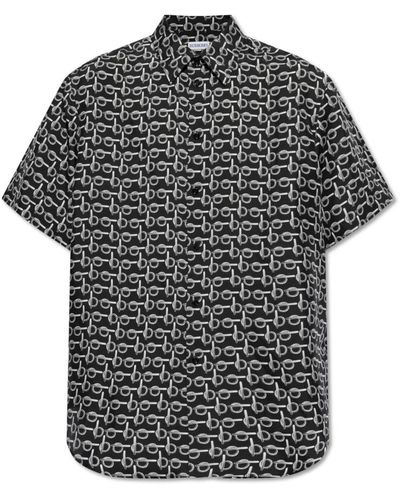 Burberry Short Sleeve Shirts - Black