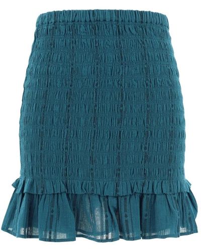Isabel Marant Dorela mini falda - Azul