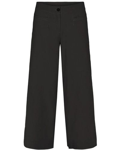 LauRie Cropped Trousers - Black
