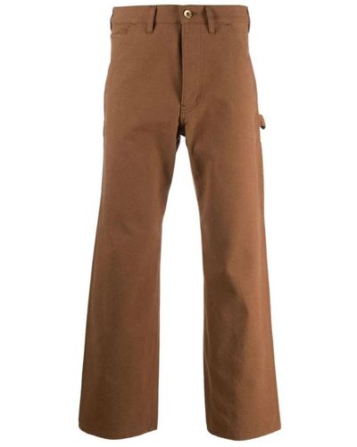 AURALEE Straight Pants - Brown