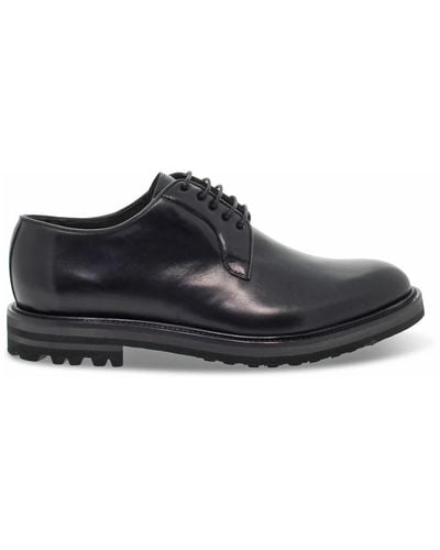 Guidi Shoes > flats > business shoes - Noir