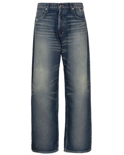 Rhude Wide Jeans - Blue