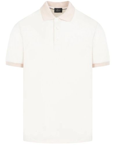 Brioni Polo shirts - Weiß