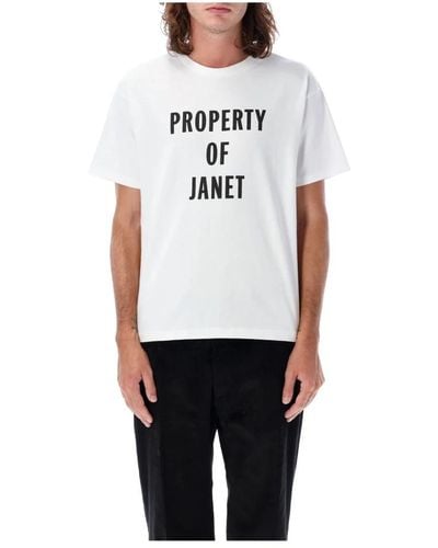 Bode Janet tee - weißes t-shirt