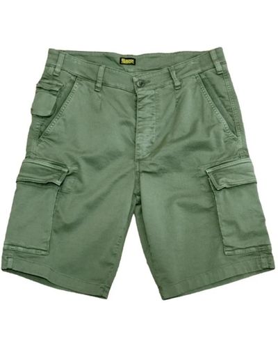 Blauer Cargo shorts - grün