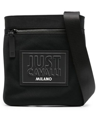 Just Cavalli Messenger Bags - Black