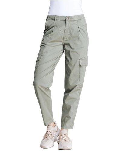 Zhrill Tapered Trousers - Grey