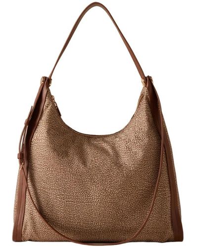 Borbonese Shoulder Bags - Brown