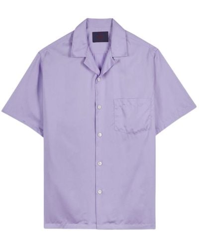 Portuguese Flannel Short sleeve shirts - Lila