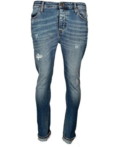 Blue De Gênes Slim-fit jeans - Blu