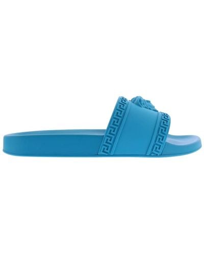 Versace Shoes > flip flops & sliders > sliders - Bleu