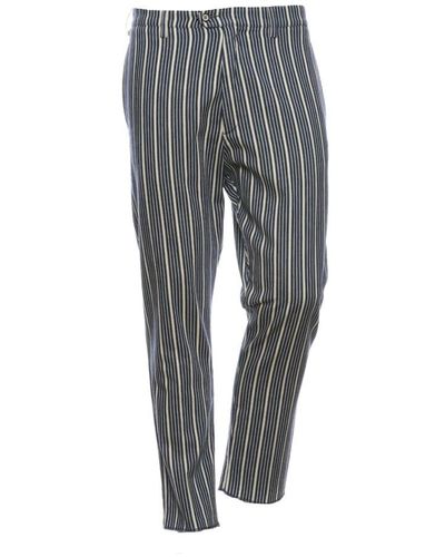Don The Fuller Slim-Fit Trousers - Grey