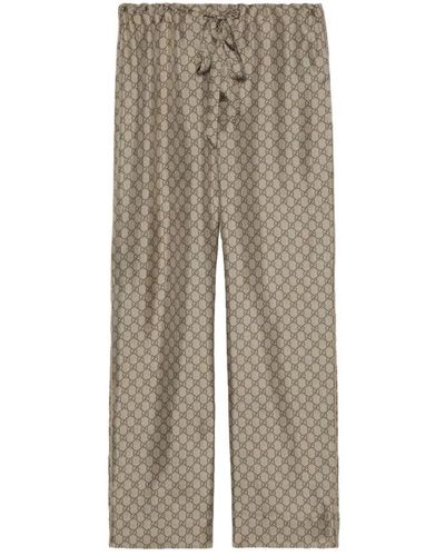 Gucci Wide Trousers - Grey