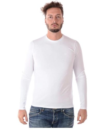 Emporio Armani Sweatshirts - Weiß